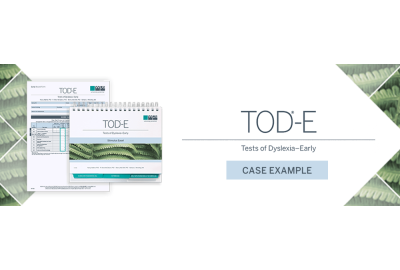 The Tests of Dyslexia-Early (TOD®-E) easel and record form