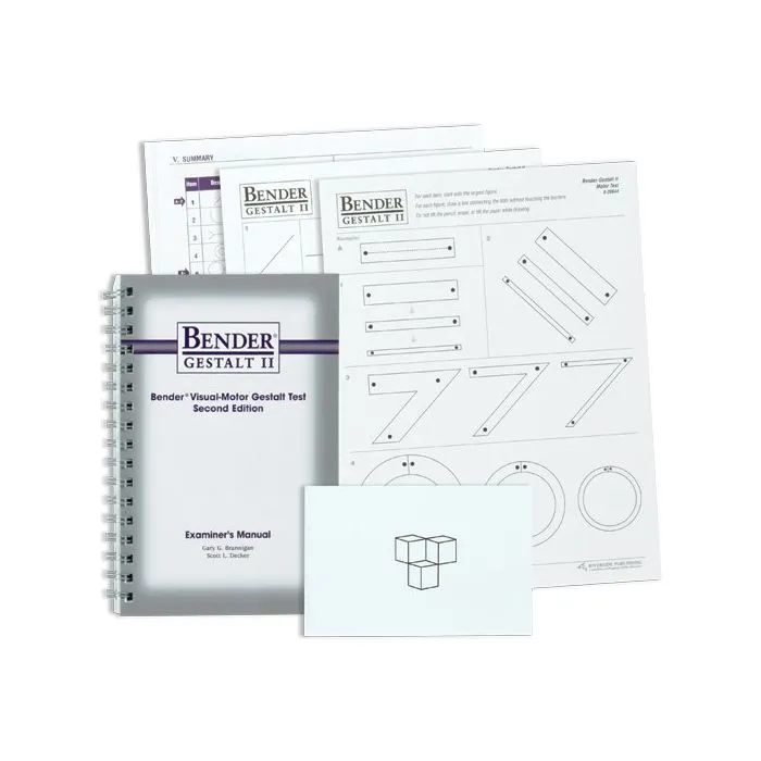 (Bender-Gestalt II) Bender Visual-Motor Gestalt Test, Second Edition