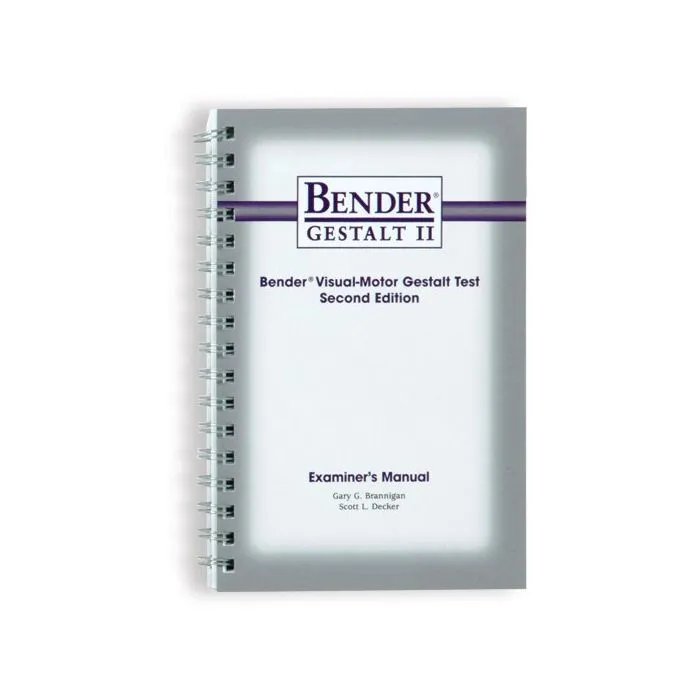 (Bender-Gestalt II) Bender Visual-Motor Gestalt Test, Second Edition