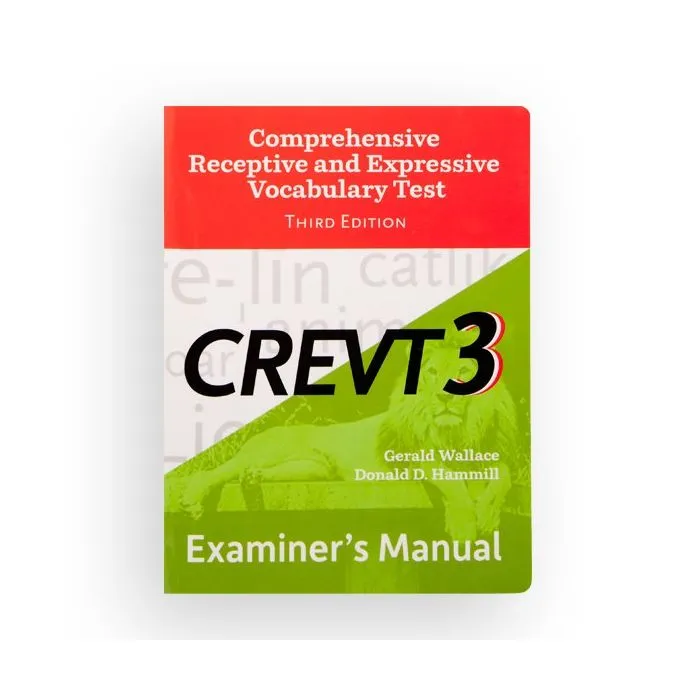 (CREVT-3) Comprehensive Receptive and Expressive Vocabulary Test, Third Edition
