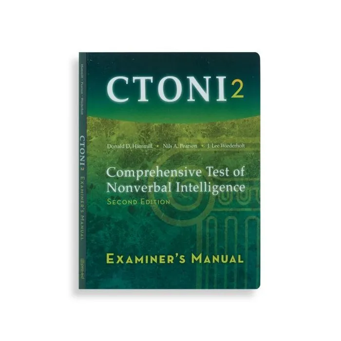 (CTONI-2) Comprehensive Test of Nonverbal Intelligence, Second Edition