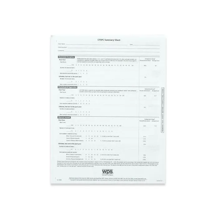 (CTS) Conflict Tactics Scales