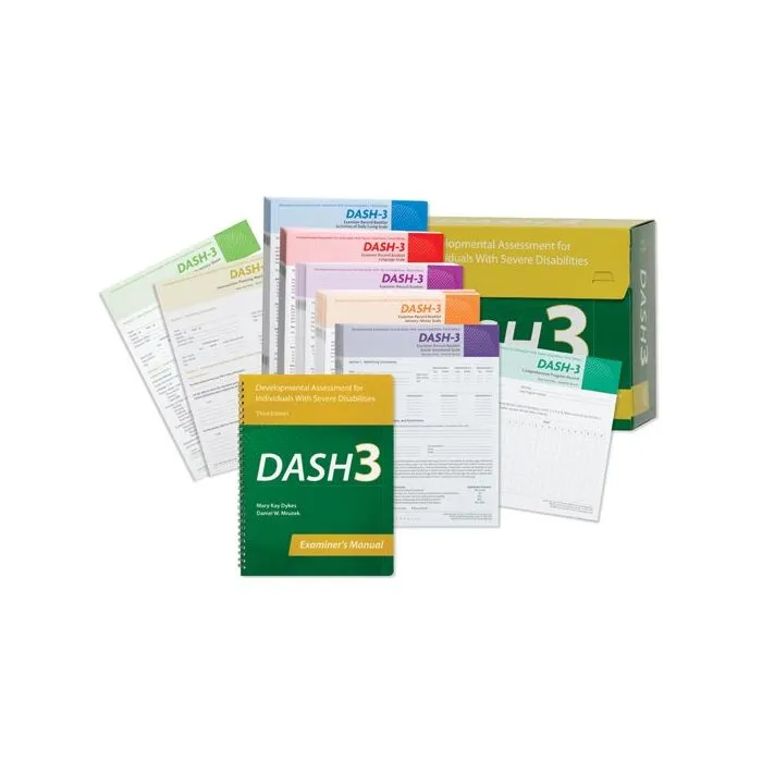 (DASH-3) Developmental Assessment for Individuals with Severe Disabilities, Third Edition