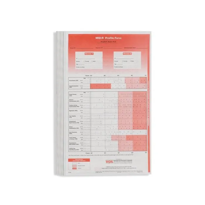 (MSI-R) Marital Satisfaction Inventory, Revised