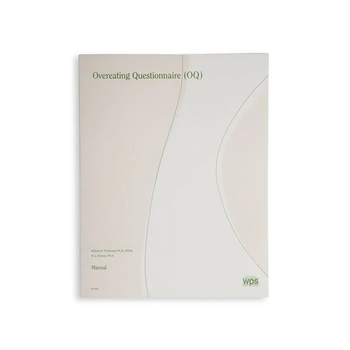 (OQ) Overeating Questionnaire