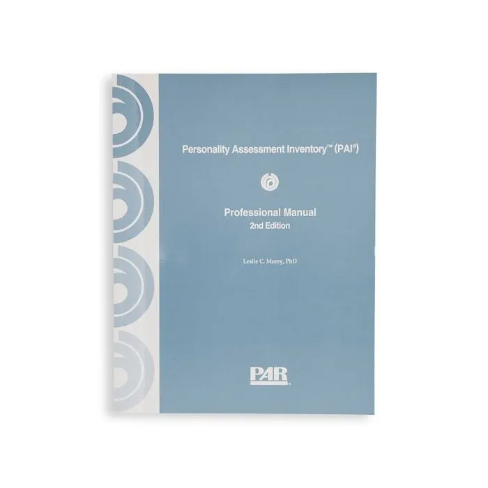 (PAI) Personality Assessment Inventory
