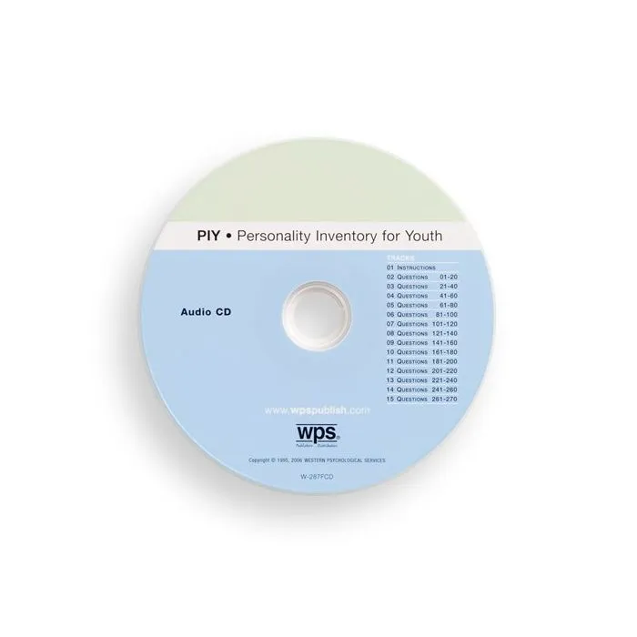 (PIY) Personality Inventory for Youth
