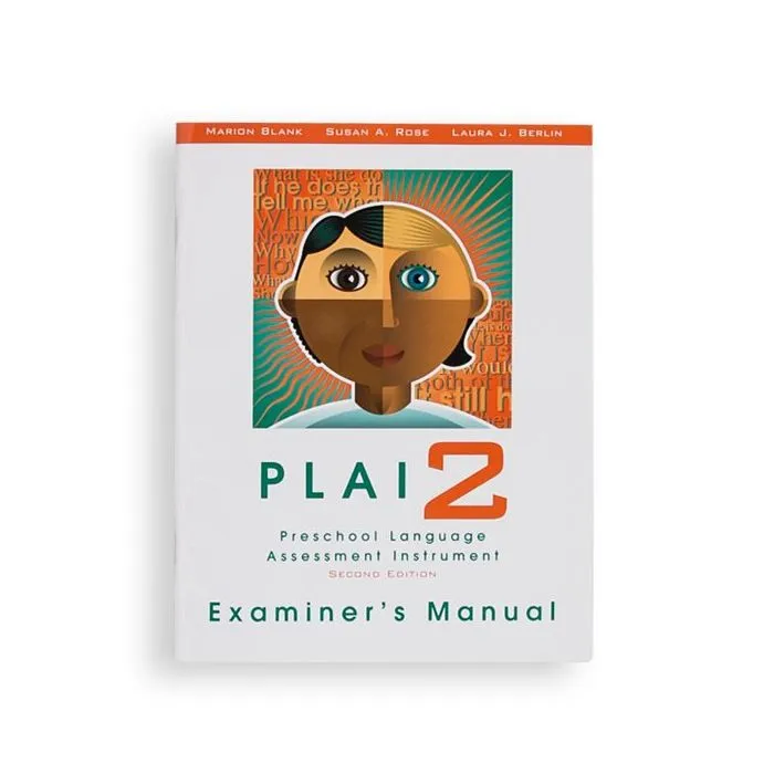 (PLAI-2) Preschool Language Assessment Instrument, Second Edition