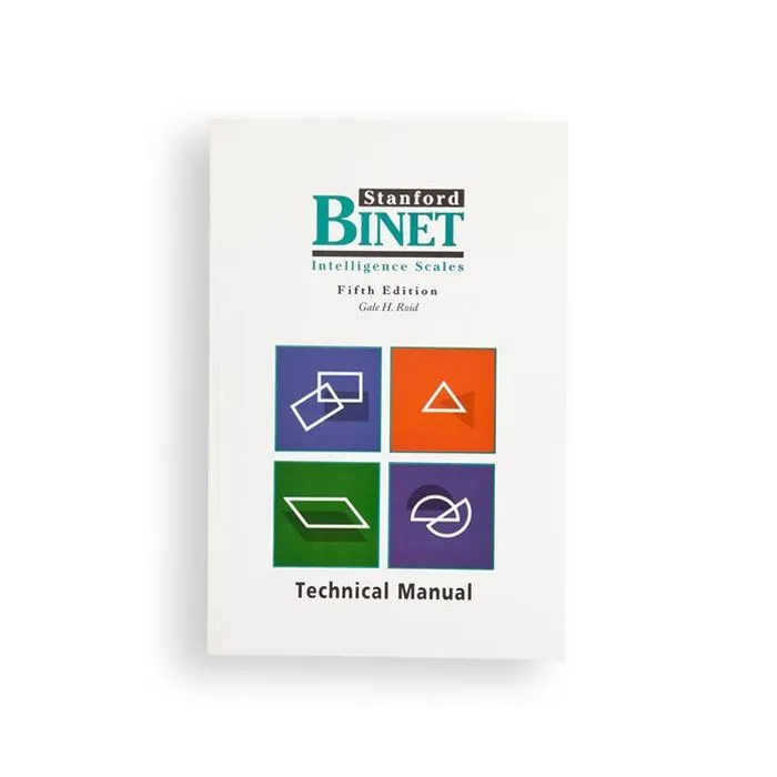 (SB-5) Stanford-Binet Intelligence Scales, Fifth Edition