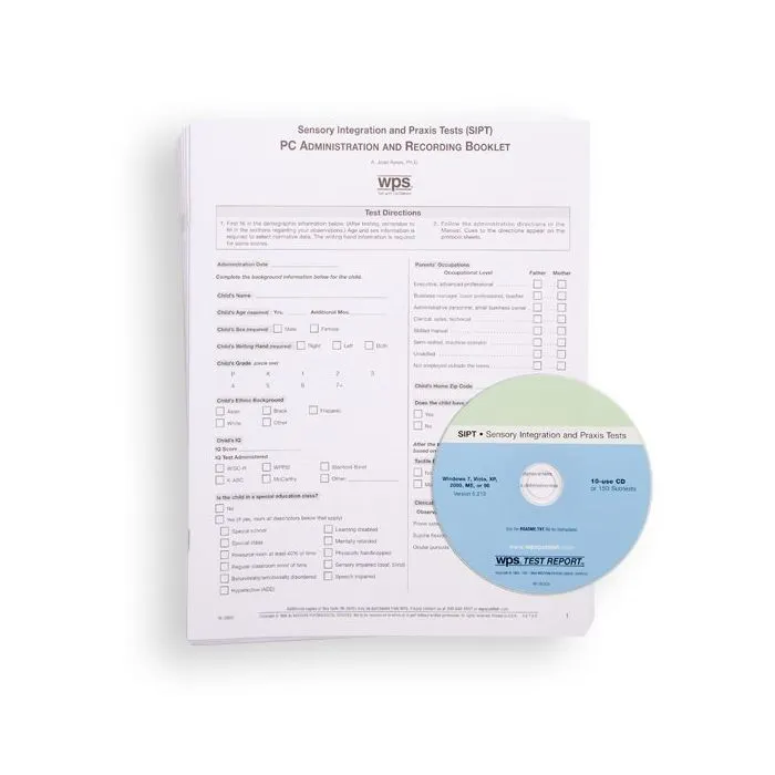(SIPT) Sensory Integration and Praxis Tests