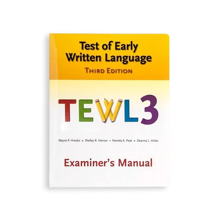 (TEWL-3) Test of Early Written Language, Third Edition