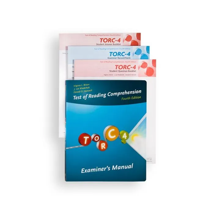 (TORC-4) Test of Reading Comprehension, Fourth Edition