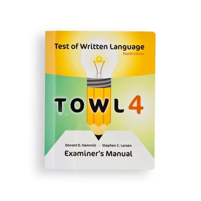 (TOWL-4) Test of Written Language 4