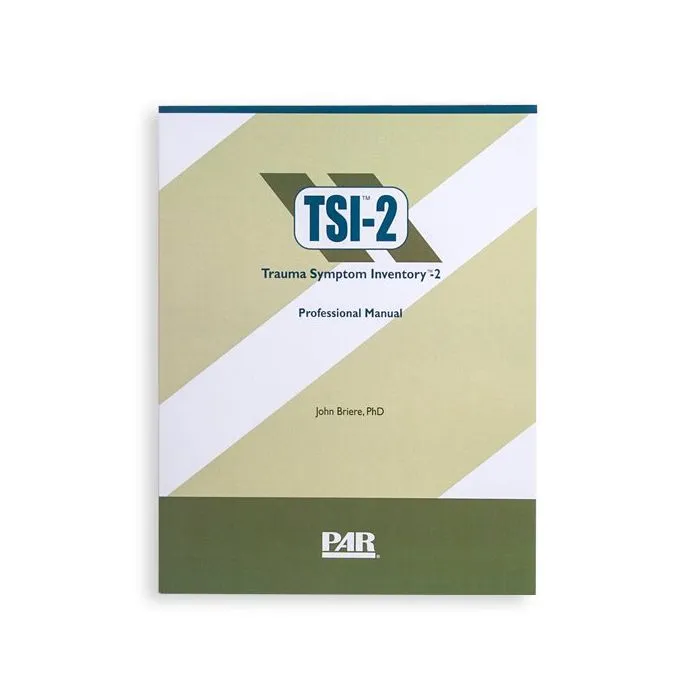 (TSI™-2) Trauma Symptom Inventory, Second Edition