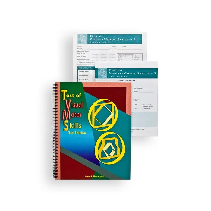 (TVMS-3) Test of Visual-Motor Skills, Third Edition