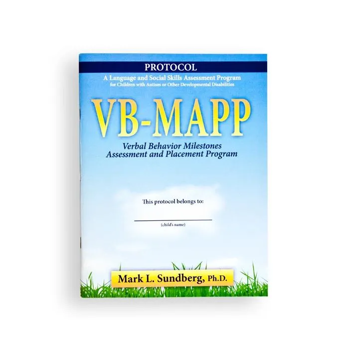 (VB-MAPP) Verbal Behavior Milestones Assessment and Placement Program