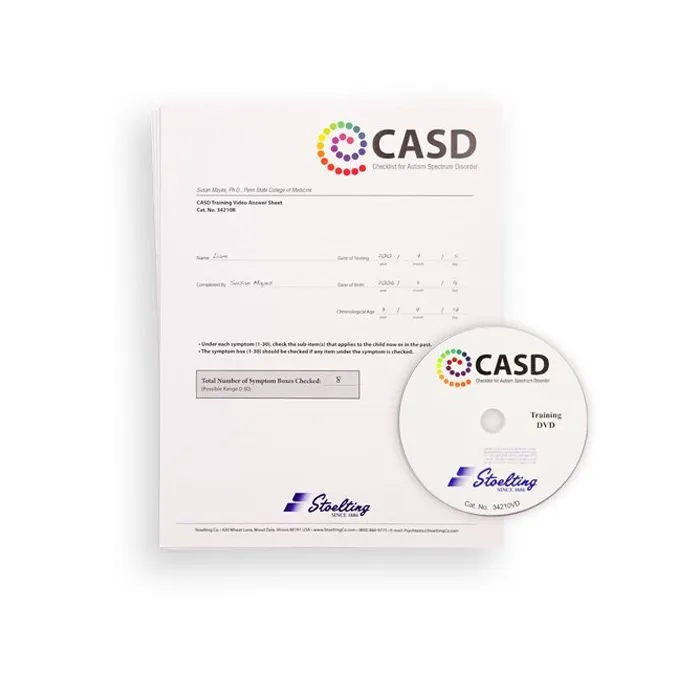 (CASD) Checklist for Autism Spectrum Disorder