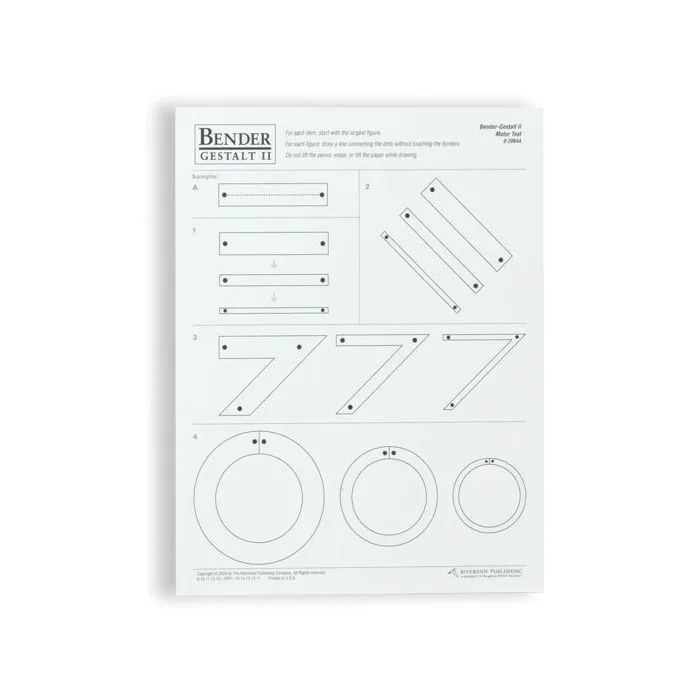 (Bender-Gestalt II) Bender Visual-Motor Gestalt Test, Second Edition
