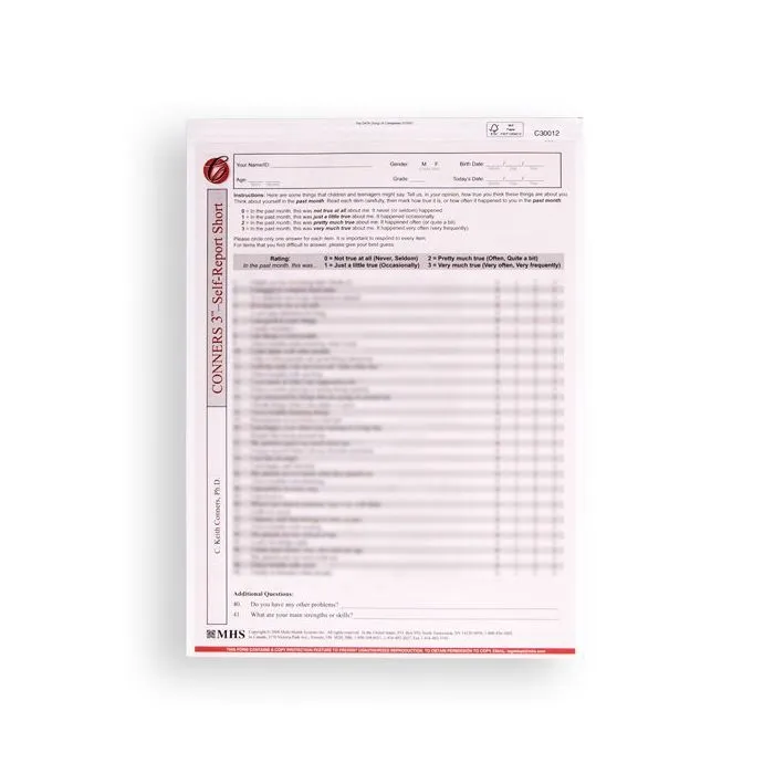 (Conners 3) Conners, Third Edition