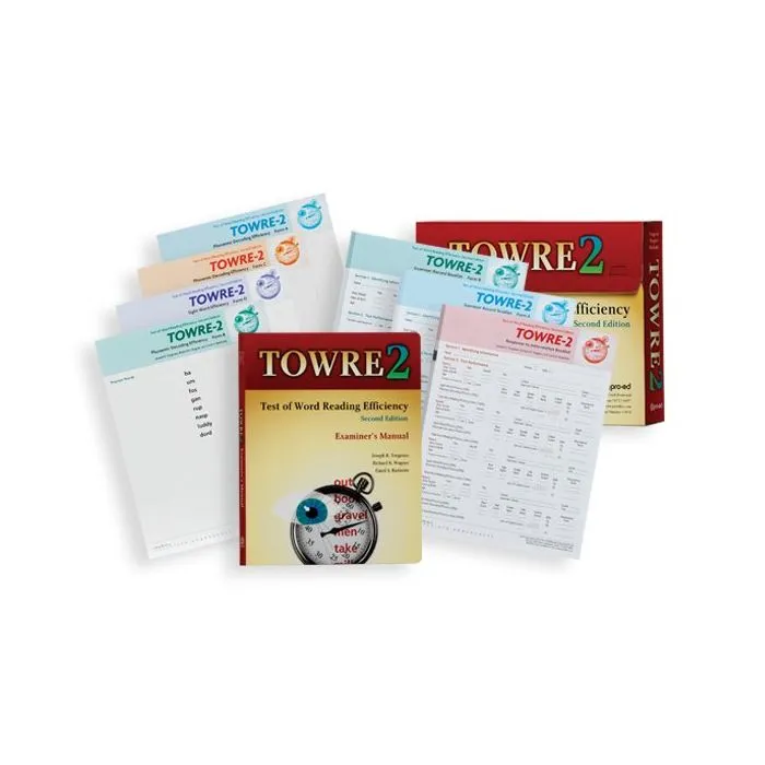 (TOWRE-2) Test of Word Reading Efficiency, Second Edition