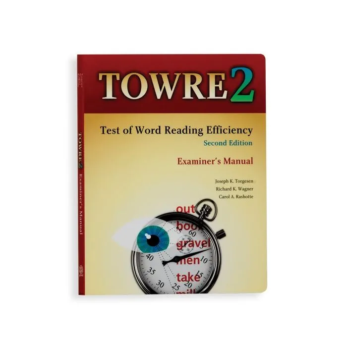 (TOWRE-2) Test of Word Reading Efficiency, Second Edition