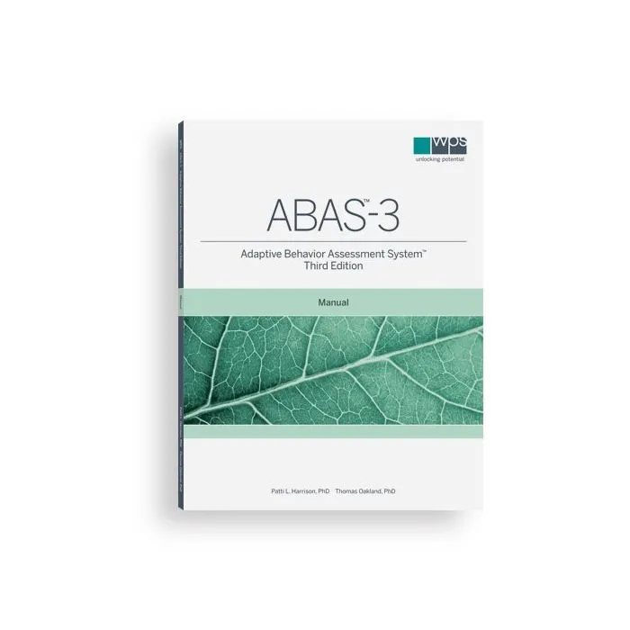 (ABAS™-3) Adaptive Behavior Assessment System™, Third Edition