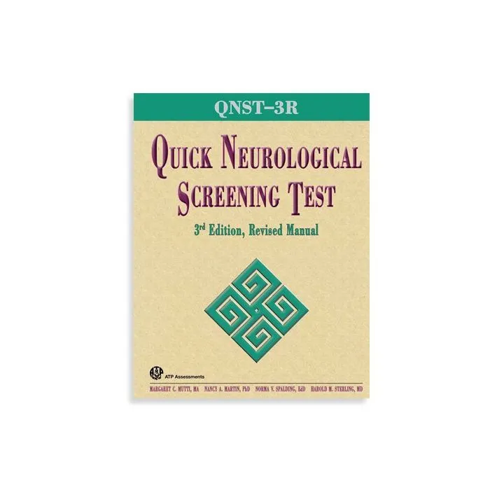 (QNST-3R) Quick Neurological Screening Test, Third Edition Revised