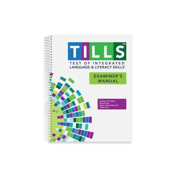 (TILLS) Test of Integrated Language and Literacy Skills