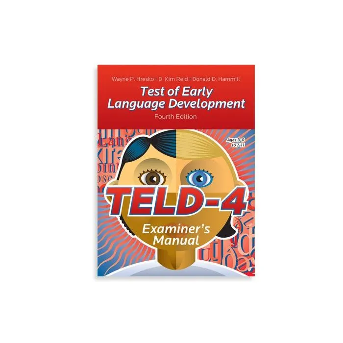 (TELD-4) Test of Early Language Development- Fourth Edition