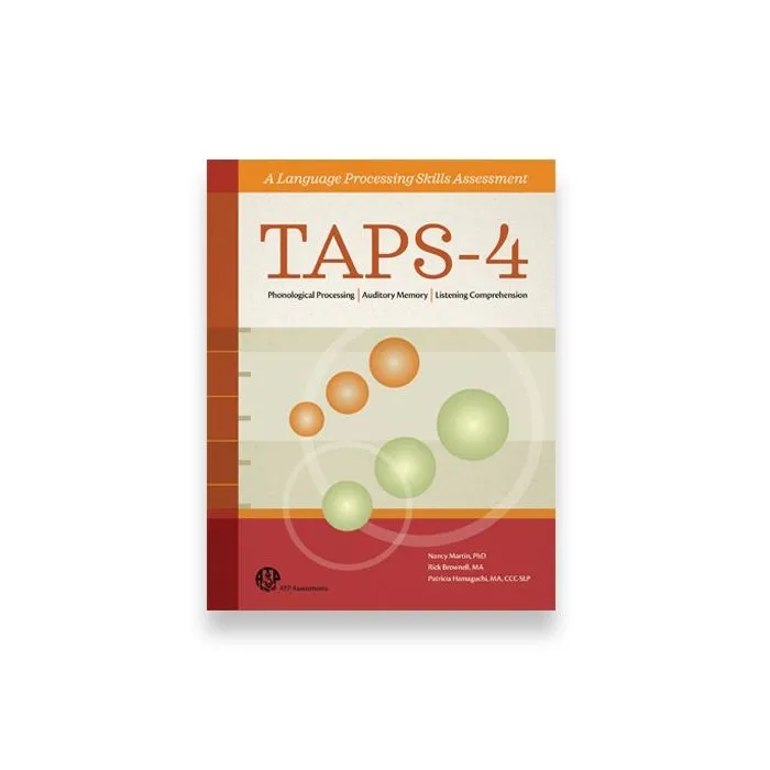 (TAPS-4) A Language Processing Skills Assessment
