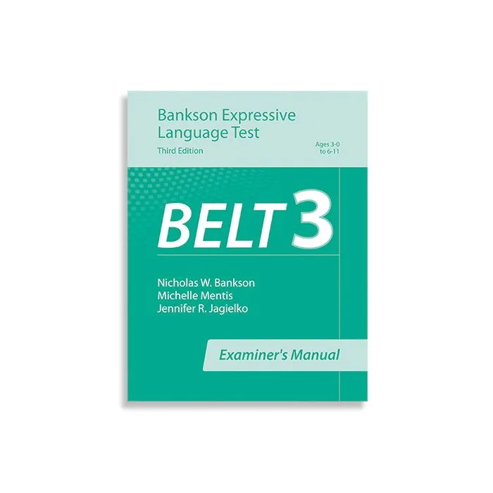 (BELT-3) Bankson Expressive Language Test–Third Edition New