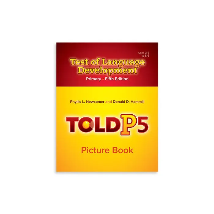 (TOLD-P:5) Test of Language Development–Primary, Fifth Edition