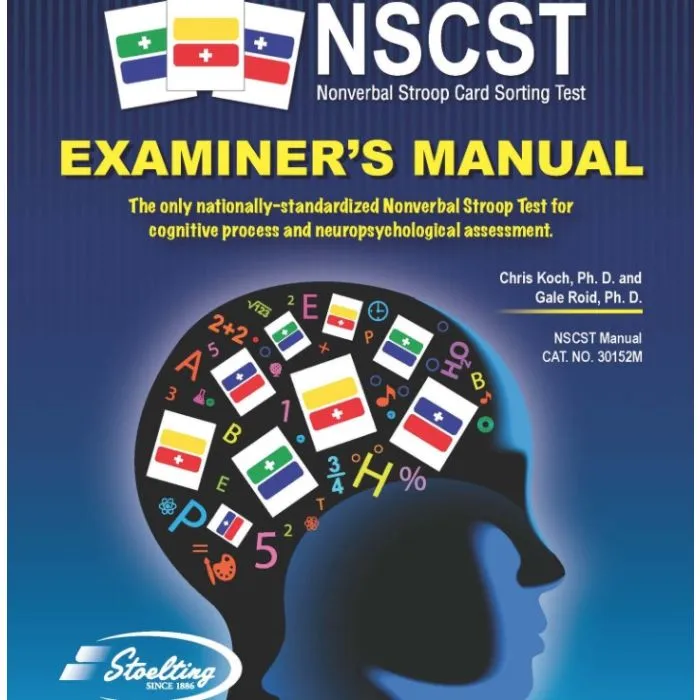 (NSCST) Nonverbal Stroop Card Sorting Test 