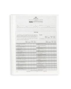 SPS Test Form (Pack of 25)