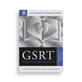 (GSRT) Gray Silent Reading Test