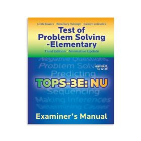 (TOPS-3E:NU) Test of Problem Solving - Elementary, Third Edition Normative Update