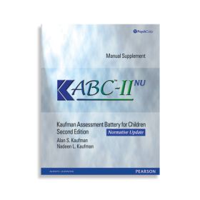 (KABC-II NU) Kaufman Assessment Battery for Children, Second Edition Normative Update
