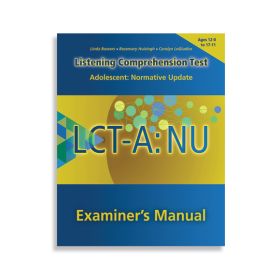 (LCT-A: NU) Listening Comprehension Test-Adolescent: Normative Update