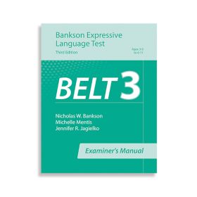 (BELT-3) Bankson Expressive Language Test–Third Edition New