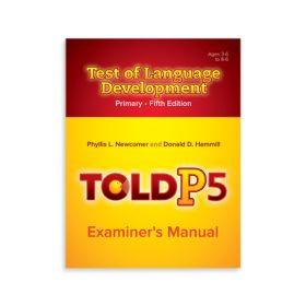 (TOLD-P:5) Test of Language Development–Primary, Fifth Edition