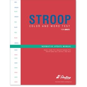Stroop Color and Word Test Normative Update