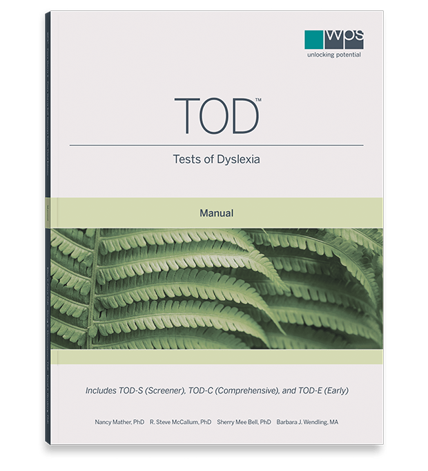 Tests of Dyslexia (TOD®)