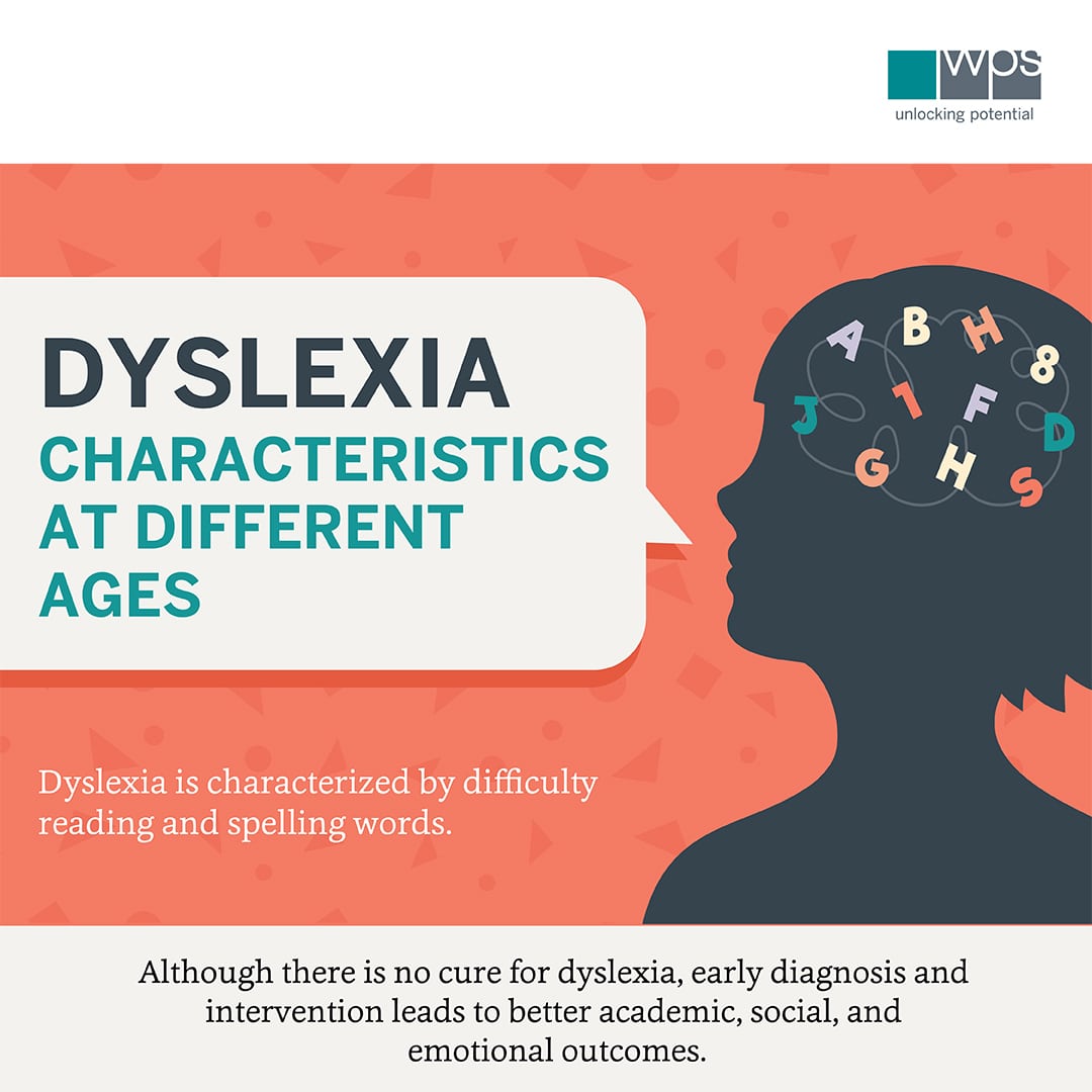 Dyslexia Characteristics at Different Ages